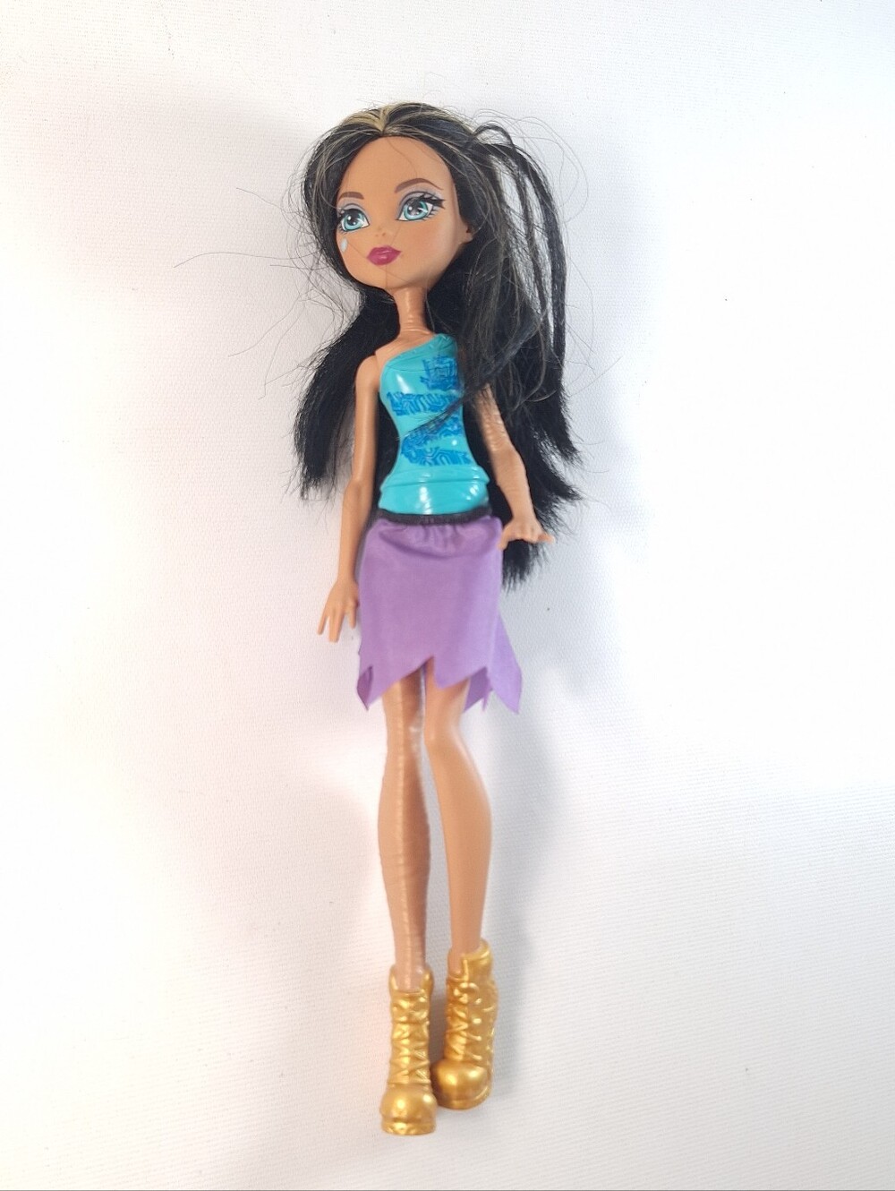Monster High Cleo de Nile Doll Ghoul Spirit 2016 Budget G2 Mattel Molded Top